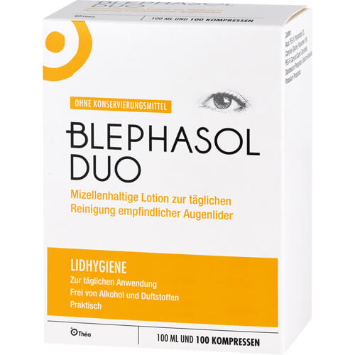 BLEPHASOL Duo 100 ml Lotion+100 Reinigungspads BLEPHASOL Duo 100 ml Lotion+100 Reinigungspads