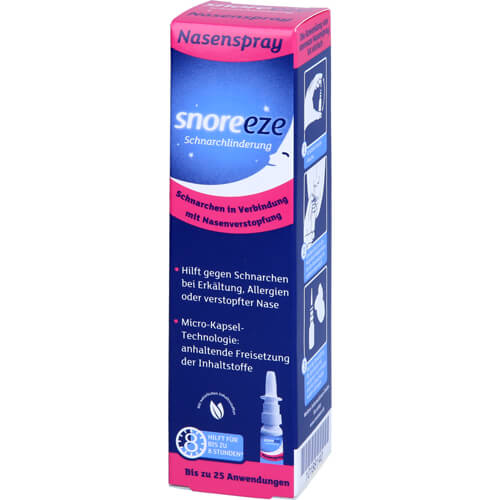 SNOREEZE Schnarchlinderung Nasenspray SNOREEZE Schnarchlinderung Nasenspray