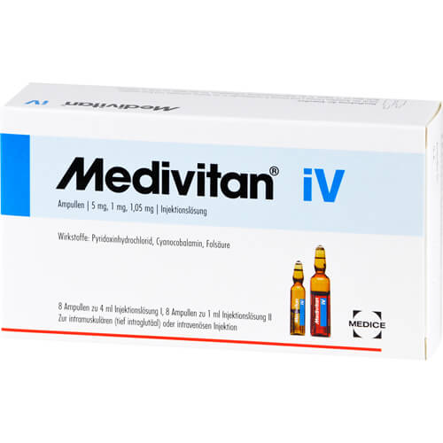 MEDIVITAN iV Injektionslösung in Amp.-Paare MEDIVITAN iV Injektionslösung in Amp.-Paare