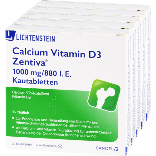 CALCIUM VITAMIN D3 Zentiva 1000 mg/880 I.E. Kautab CALCIUM VITAMIN D3 Zentiva 1000 mg/880 I.E. Kautab
