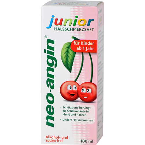 NEO-ANGIN junior Halsschmerzsaft NEO-ANGIN junior Halsschmerzsaft