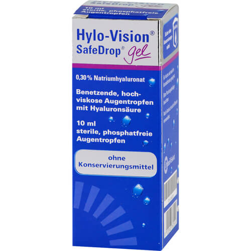 HYLO-VISION SafeDrop Gel Augentropfen HYLO-VISION SafeDrop Gel Augentropfen