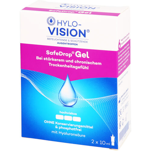 HYLO-VISION SafeDrop Gel Augentropfen HYLO-VISION SafeDrop Gel Augentropfen