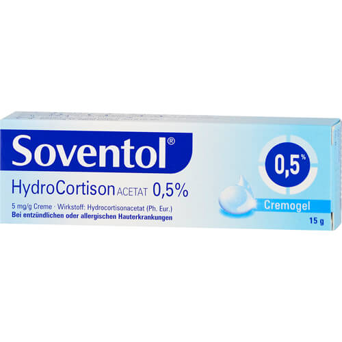 SOVENTOL Hydrocortisonacetat 0,5% Creme SOVENTOL Hydrocortisonacetat 0,5% Creme