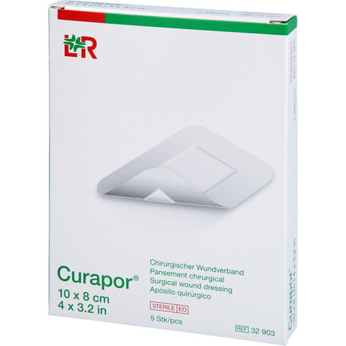 CURAPOR Wundverband steril chirurgisch 8x10 cm CURAPOR Wundverband steril chirurgisch 8x10 cm