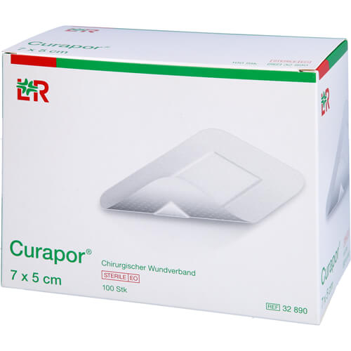 CURAPOR Wundverband steril chirurgisch 5x7 cm CURAPOR Wundverband steril chirurgisch 5x7 cm