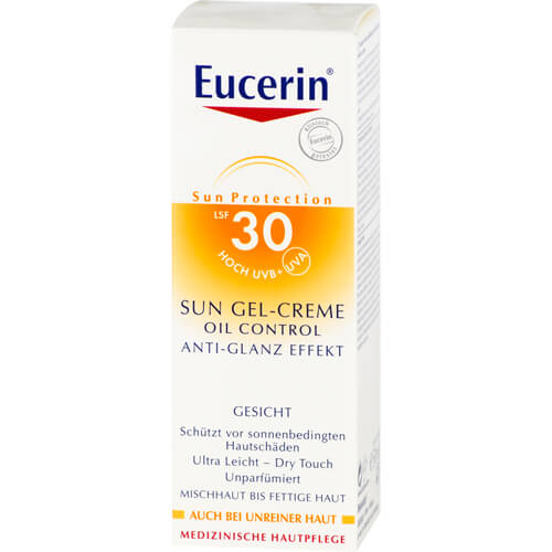 EUCERIN Sun Gel-Creme Oil Contr.Anti-Gl.Eff.LSF 30 EUCERIN Sun Gel-Creme Oil Contr.Anti-Gl.Eff.LSF 30