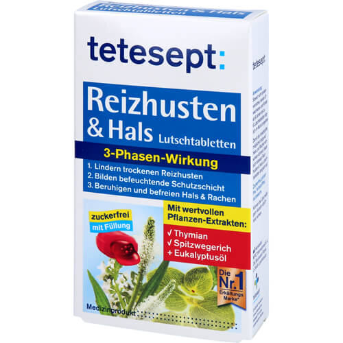 TETESEPT Reizhusten & Hals Lutschtabletten TETESEPT Reizhusten & Hals Lutschtabletten