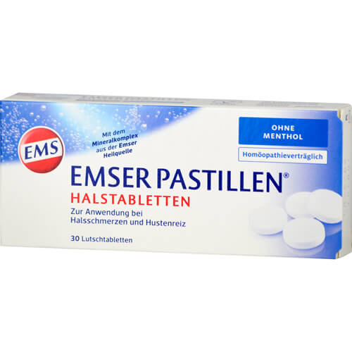 EMSER Pastillen ohne Menthol EMSER Pastillen ohne Menthol