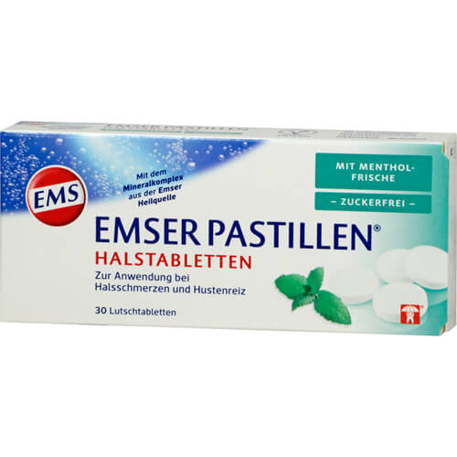EMSER Pastillen mit Mentholfrische zuckerfrei EMSER Pastillen mit Mentholfrische zuckerfrei