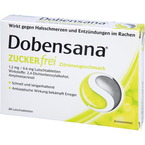 DOBENSANA zuckerfrei Zitronengesc.1,2mg/0,6mg Lut. DOBENSANA zuckerfrei Zitronengesc.1,2mg/0,6mg Lut.