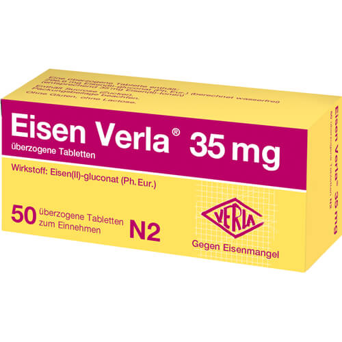EISEN VERLA 35 mg überzogene Tabletten EISEN VERLA 35 mg überzogene Tabletten