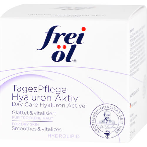 FREI ÖL Hydrolipid TagesPflege Hyaluron Aktiv Cre. FREI ÖL Hydrolipid TagesPflege Hyaluron Aktiv Cre.