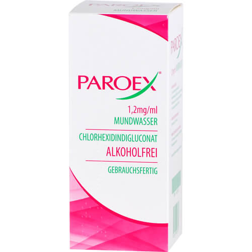 PAROEX 1,2 mg/ml Mundwasser PAROEX 1,2 mg/ml Mundwasser
