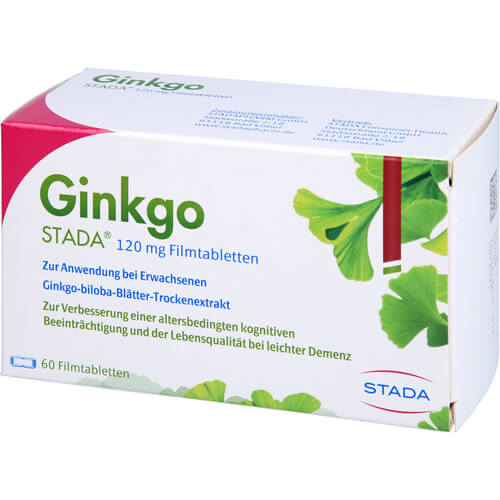 GINKGO STADA 120 mg Filmtabletten GINKGO STADA 120 mg Filmtabletten