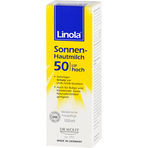 LINOLA Sonnen-Hautmilch LSF 50 LINOLA Sonnen-Hautmilch LSF 50