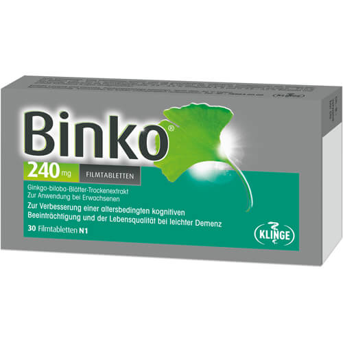 BINKO 240 mg Filmtabletten BINKO 240 mg Filmtabletten