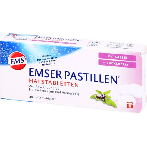 EMSER Pastillen mit Salbei zuckerfrei EMSER Pastillen mit Salbei zuckerfrei