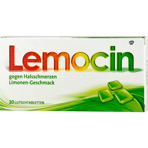 LEMOCIN gegen Halsschmerzen Lutschtabletten LEMOCIN gegen Halsschmerzen Lutschtabletten