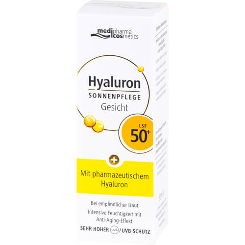 HYALURON SONNENPFLEGE Gesicht Creme LSF 50+ HYALURON SONNENPFLEGE Gesicht Creme LSF 50+