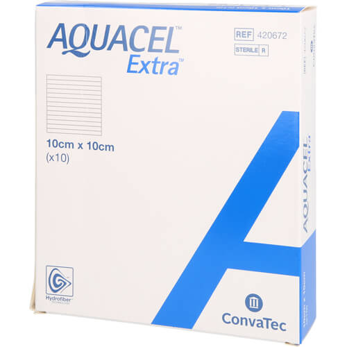 AQUACEL Extra 10x10 cm Verband AQUACEL Extra 10x10 cm Verband