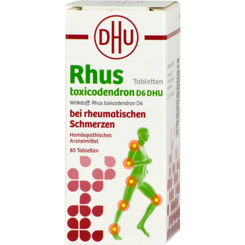 RHUS TOXICODENDRON D 6 Tabl.bei rheumat.Schmerzen RHUS TOXICODENDRON D 6 Tabl.bei rheumat.Schmerzen