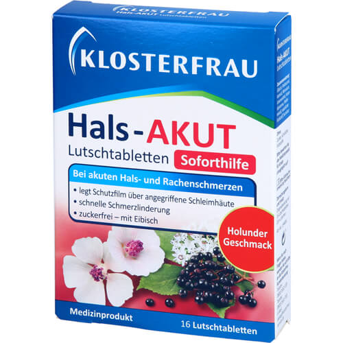 KLOSTERFRAU Hals-AKUT Lutschtabletten KLOSTERFRAU Hals-AKUT Lutschtabletten