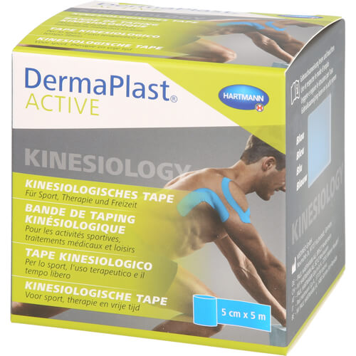 DERMAPLAST Active Kinesiology Tape 5 cmx5 m blau DERMAPLAST Active Kinesiology Tape 5 cmx5 m blau