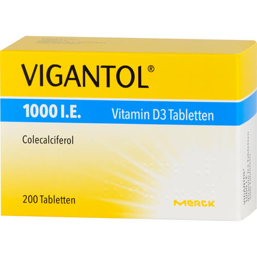 VIGANTOL 1.000 I.E. Vitamin D3 Tabletten VIGANTOL 1.000 I.E. Vitamin D3 Tabletten