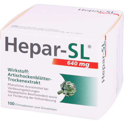 HEPAR-SL 640 mg Filmtabletten HEPAR-SL 640 mg Filmtabletten