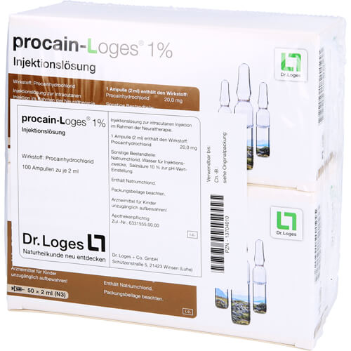 PROCAIN-Loges 1% Injektionslösung Ampullen PROCAIN-Loges 1% Injektionslösung Ampullen