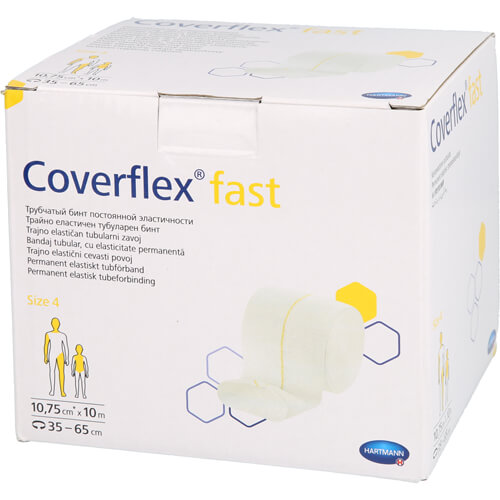 COVERFLEX fast Schlauchverb.Gr.4 10,75cmx10 m weiß COVERFLEX fast Schlauchverb.Gr.4 10,75cmx10 m weiß