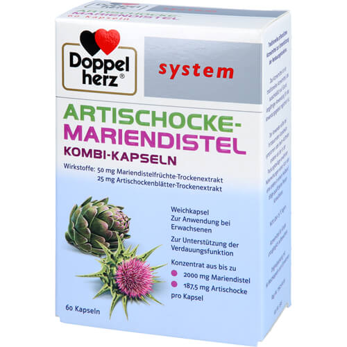 DOPPELHERZ Artischocke-Mariendistel system Weichk. DOPPELHERZ Artischocke-Mariendistel system Weichk.