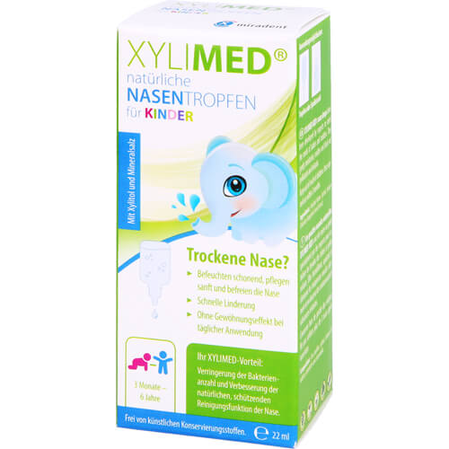MIRADENT Xylimed Kid's natürliche Nasentropfen MIRADENT Xylimed Kid's natürliche Nasentropfen