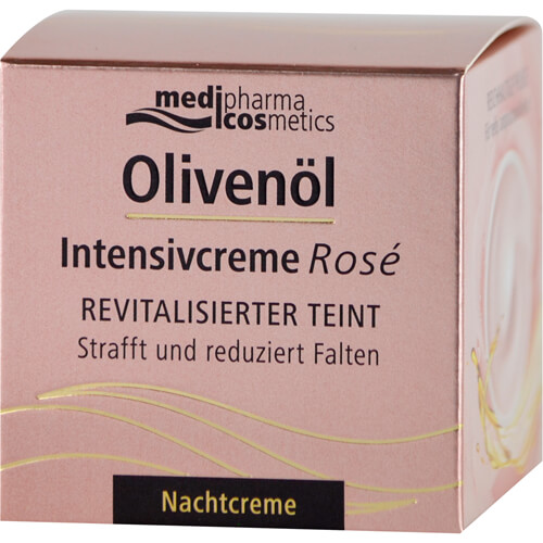 OLIVENÖL INTENSIVCREME Rose Nachtcreme OLIVENÖL INTENSIVCREME Rose Nachtcreme
