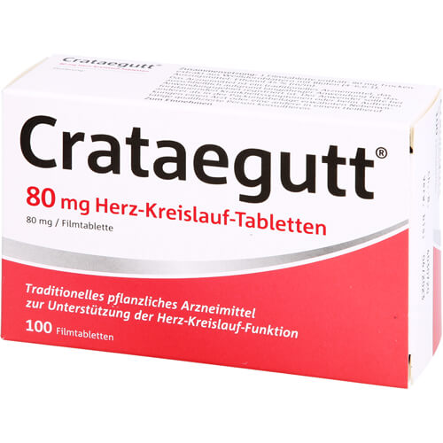 CRATAEGUTT 80 mg Herz-Kreislauf-Tabletten CRATAEGUTT 80 mg Herz-Kreislauf-Tabletten