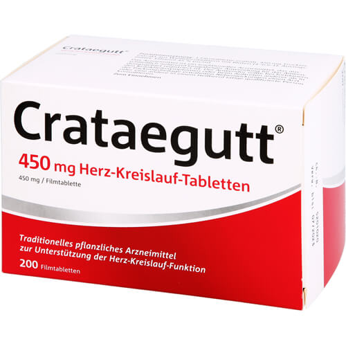 CRATAEGUTT 450 mg Herz-Kreislauf-Tabletten CRATAEGUTT 450 mg Herz-Kreislauf-Tabletten