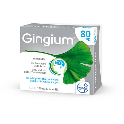 GINGIUM 80 mg Filmtabletten GINGIUM 80 mg Filmtabletten