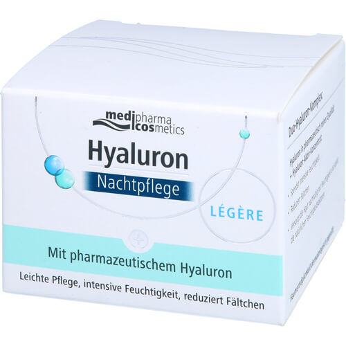 HYALURON NACHTPFLEGE legere Creme im Tiegel HYALURON NACHTPFLEGE legere Creme im Tiegel