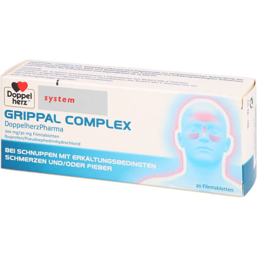 GRIPPAL COMPLEX DoppelherzPharma 200 mg/30 mg FTA GRIPPAL COMPLEX DoppelherzPharma 200 mg/30 mg FTA