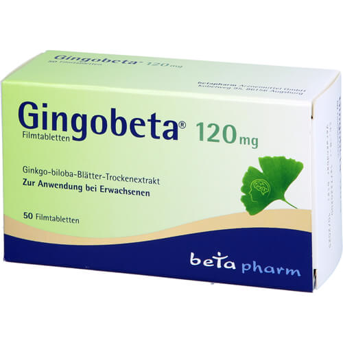 GINGOBETA 120 mg Filmtabletten GINGOBETA 120 mg Filmtabletten