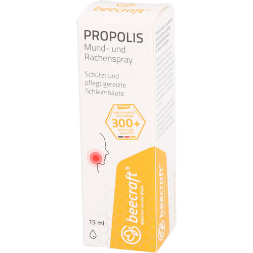 BEECRAFT Propolis Mund- und Rachenspray BEECRAFT Propolis Mund- und Rachenspray