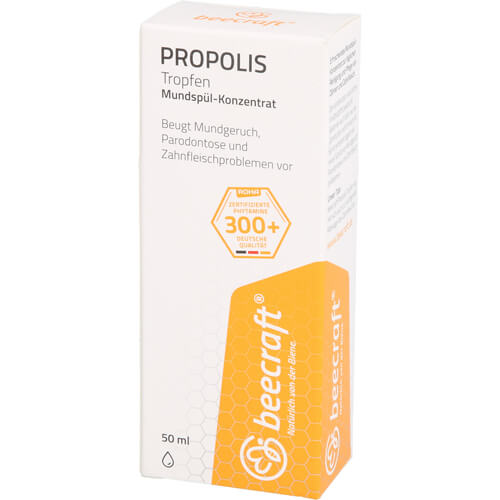 BEECRAFT Propolis Tropfen Mundspül-Konzentrat BEECRAFT Propolis Tropfen Mundspül-Konzentrat