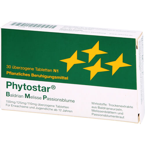 PHYTOSTAR Baldrian Melisse Passionsb.150/125/110mg PHYTOSTAR Baldrian Melisse Passionsb.150/125/110mg