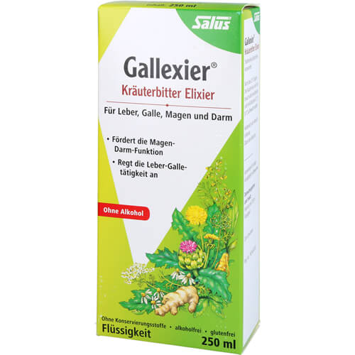 GALLEXIER Kräuterbitter Elixier Salus Flü.z.E. GALLEXIER Kräuterbitter Elixier Salus Flü.z.E.