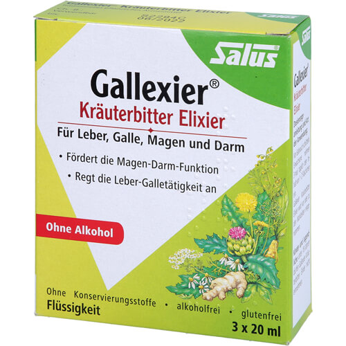 GALLEXIER Kräuterbitter Elixier Salus Flü.z.E. GALLEXIER Kräuterbitter Elixier Salus Flü.z.E.
