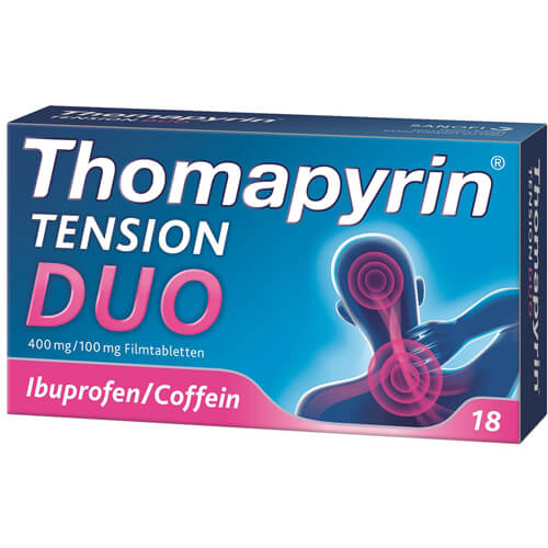 THOMAPYRIN TENSION DUO 400 mg/100 mg Filmtabletten THOMAPYRIN TENSION DUO 400 mg/100 mg Filmtabletten