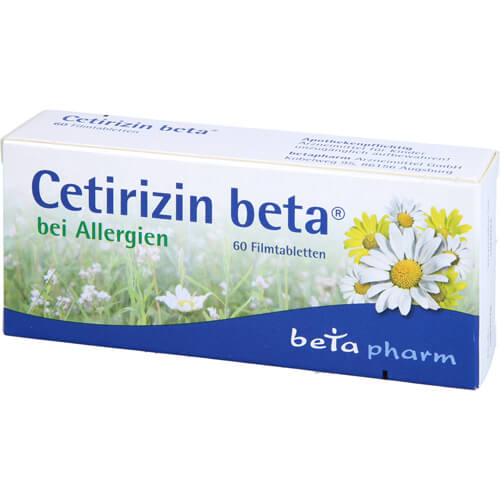 CETIRIZIN beta Filmtabletten CETIRIZIN beta Filmtabletten