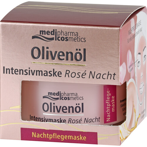 OLIVENÖL INTENSIVMASKE Rose Nachtcreme OLIVENÖL INTENSIVMASKE Rose Nachtcreme