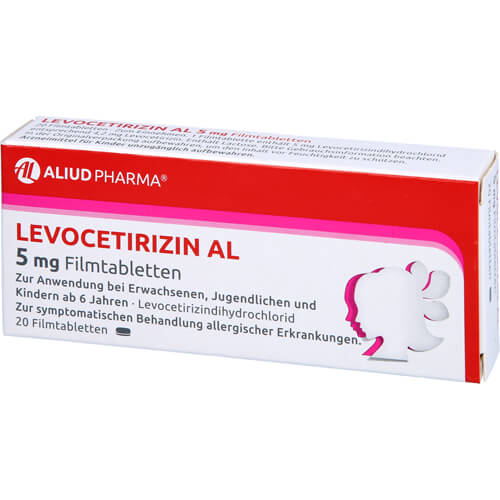 Levocetirizin AL 5 mg Filmtabletten bei Heuschnupfen Levocetirizin AL 5 mg Filmtabletten bei Heuschnupfen